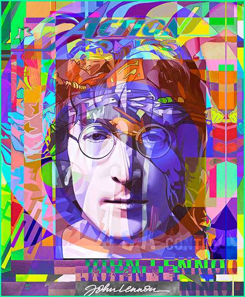 John Lennon 'Graphic Genius 4'